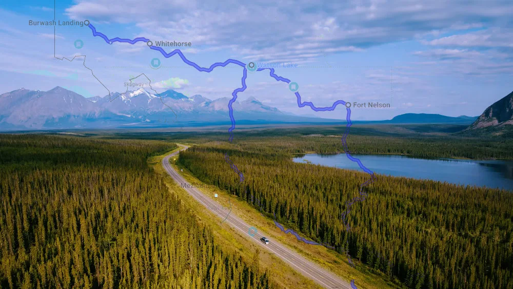 My Route To The Yukon (and back!)